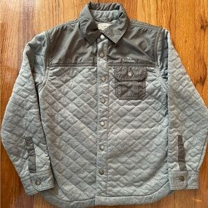 Boys L.L. Bean Two-Tone Quilted Jacket